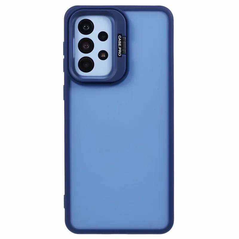 Série NKS para Samsung Galaxy A13 4G / 5G Capa Skin-Friendly Touch TPU+PC Capa do telefone com suporte - Safira
