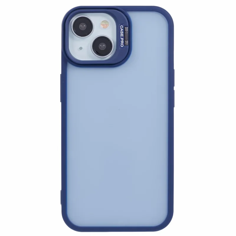 NKS Series For iPhone 15 Plus Case Anti-Drop TPU+PC Kickstand Phone Cover - Sapphire