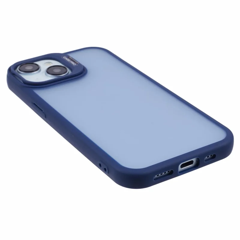 NKS Series For iPhone 15 Plus Case Anti-Drop TPU+PC Kickstand Phone Cover - Sapphire