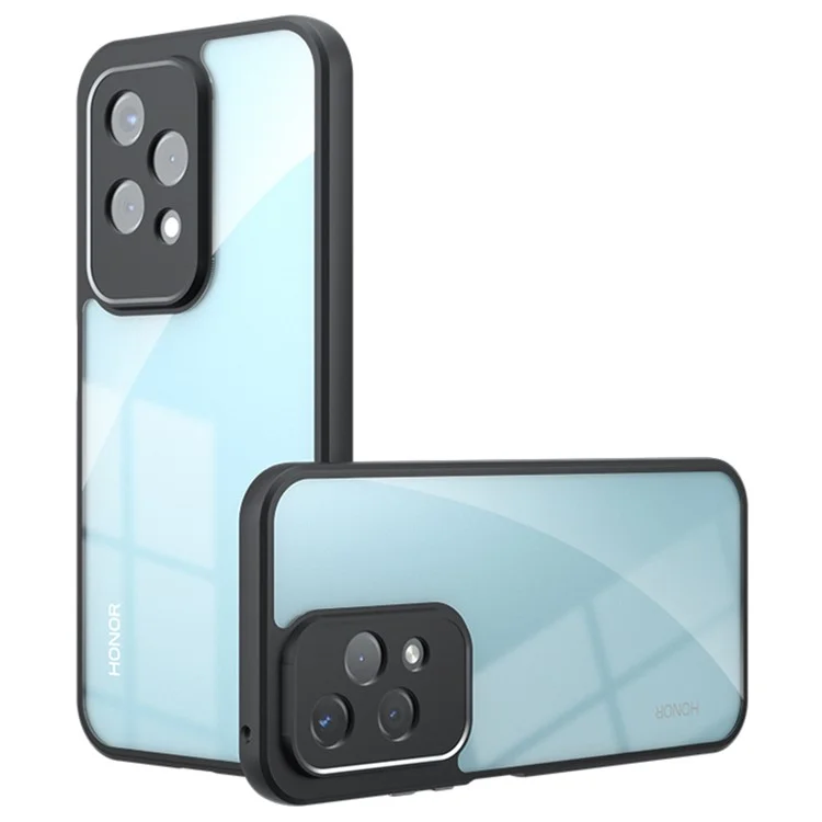 Custodia leggera per Honor 200 con telaio in TPU e copertura per telefono in PC trasparente