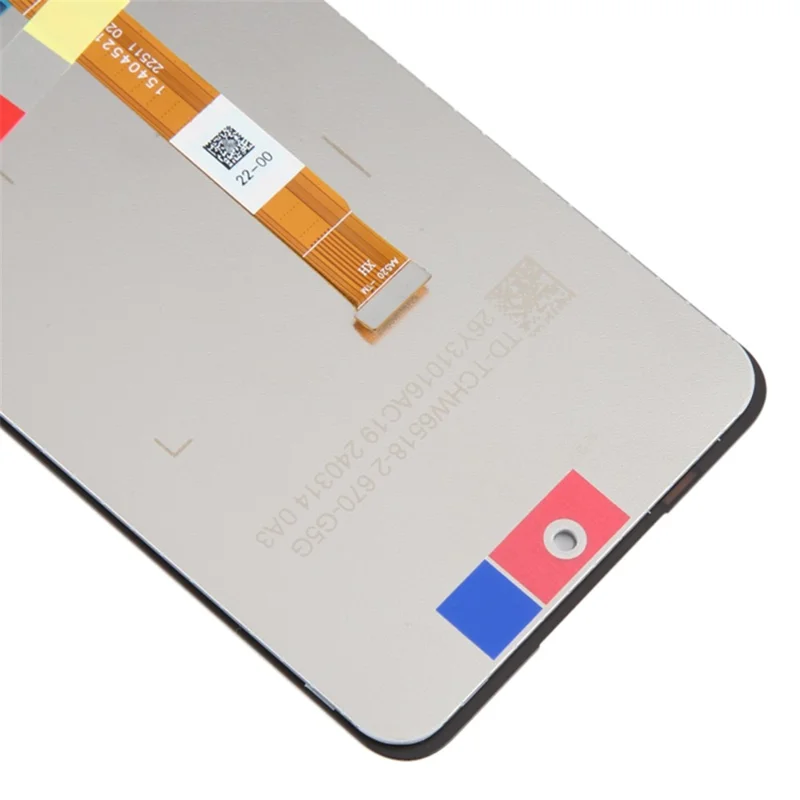 Reservdel för LCD-skärm och digitizerförsamling i klass B till Oppo A79 5G / A2 5G (utan logotyp)