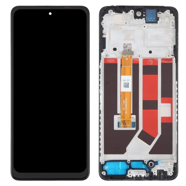 Для Oppo A79 5G / A2 5G Grade S IPS LCD OEM-экран и сборка дигитайзера + рамка (без логотипа)