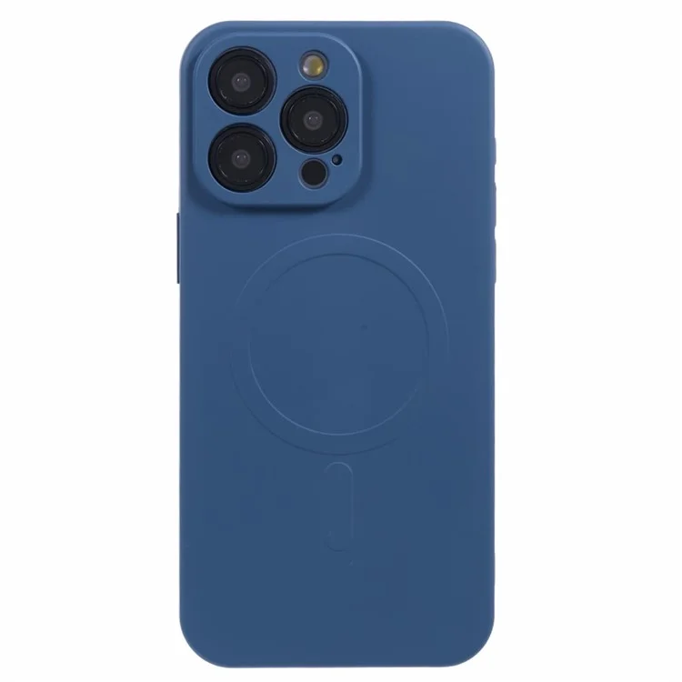 Funda Magnética Compatible con MagSafe para iPhone 15 Pro TPU Phone Cover - Zafiro