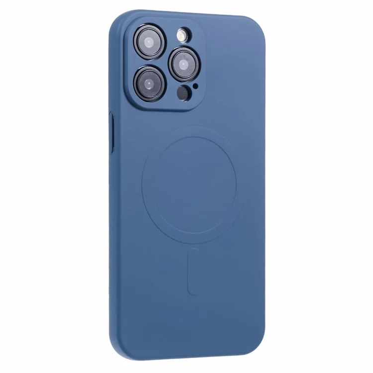 Funda Magnética Compatible con MagSafe para iPhone 15 Pro TPU Phone Cover - Zafiro