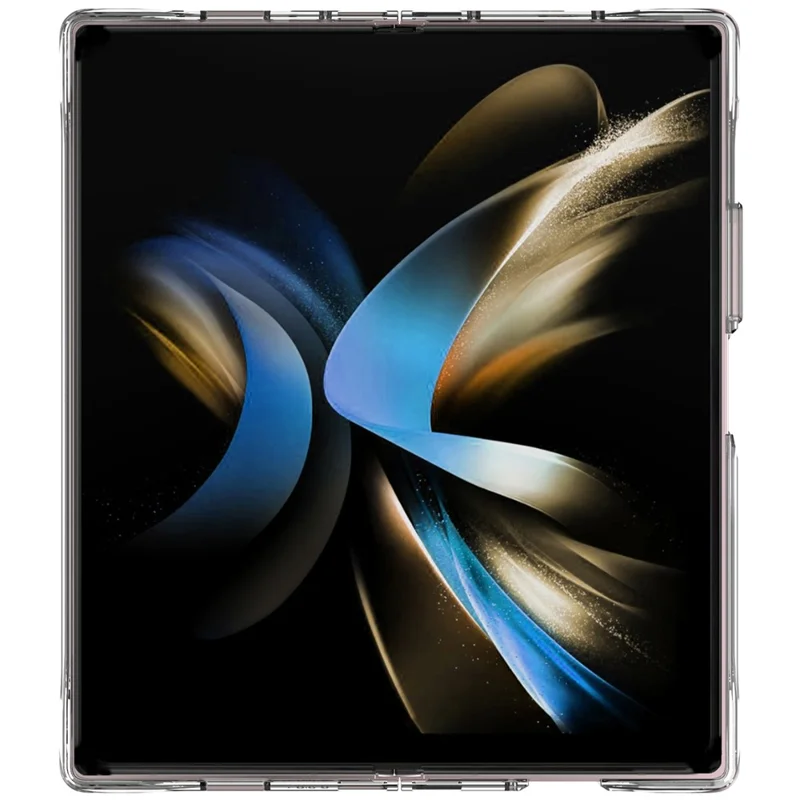 Coque pour Samsung Galaxy Z Fold6 5G, en PC + TPU, couverture de téléphone anti-chute et transparente