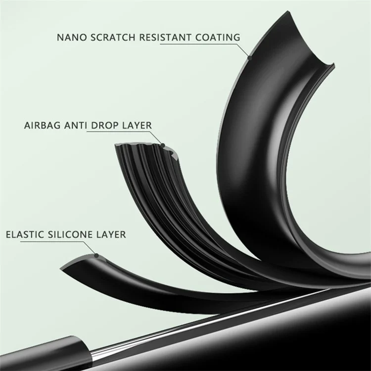 Für vivo X100s 5G Case Drop-Resistant PU Leder+TPU Ultra-Slim Handyhülle - Schwarz