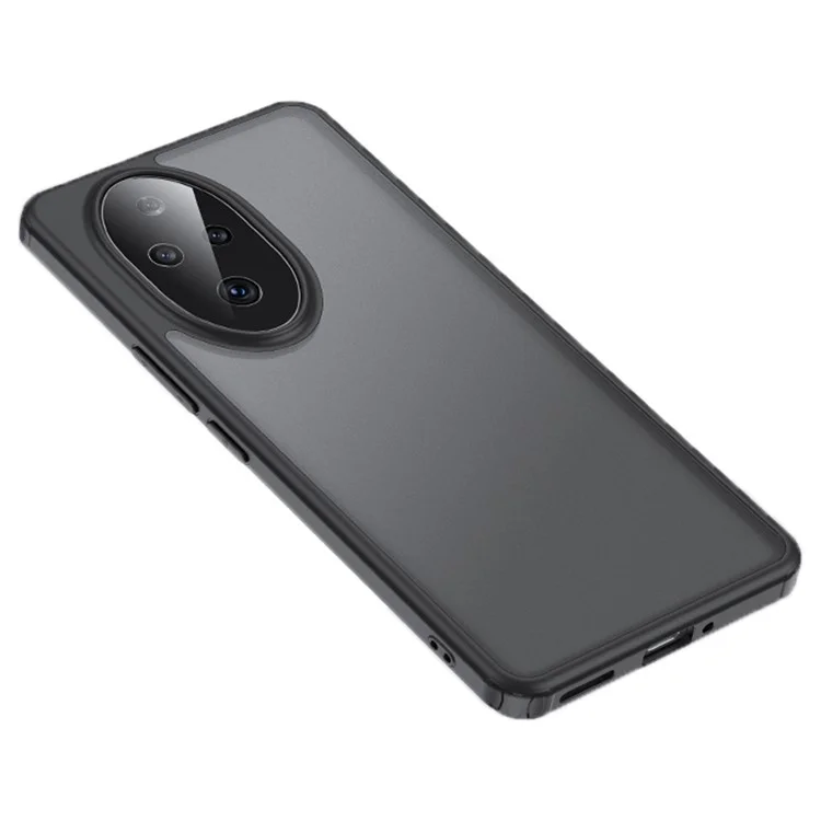 Funda para Honor 200 Pro 5G de PC dura y TPU suave de dos capas - Negro