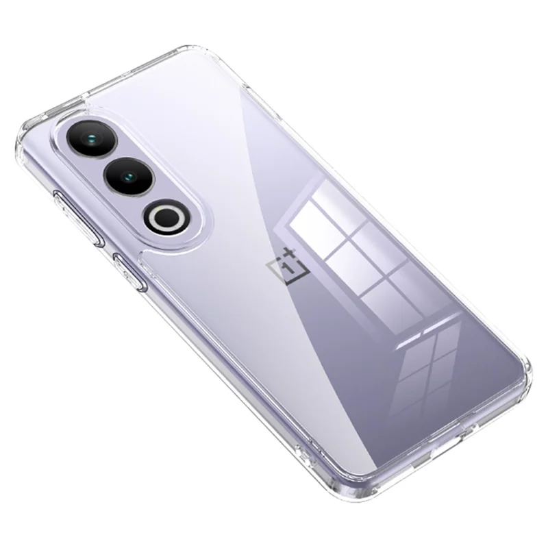 For OnePlus Ace 3V 5G Anti-Scratch Phone Case Hybrid TPU + PC Phone Cover - Transparent