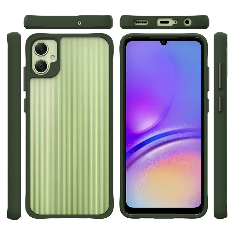 Серия Combat X Mode для Samsung Galaxy A05 4G, чехол с защитой от падений в четырех углах, TPU+PC, защитная крышка для телефона - зеленый