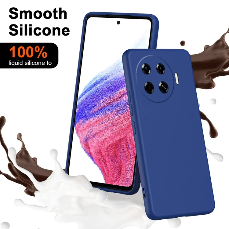 Pour TECNO Spark 20 Pro+ Étui Anti-Rayures Couverture de Téléphone TPU 2.2mm d'Épaisseur - Saphir