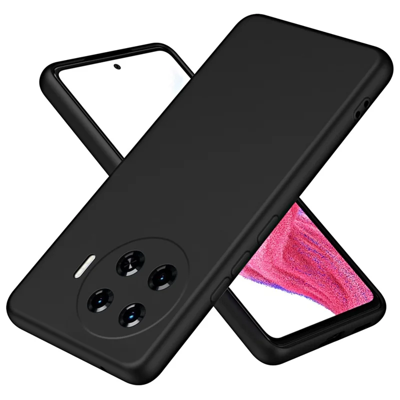 For TECNO Spark 20 Pro+ Case Anti-Scratch TPU Phone Cover 2.2mm Thickness - Black