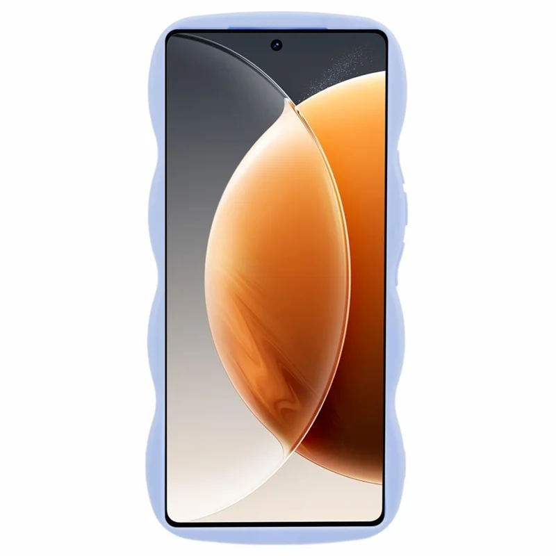 XL Series For TECNO Camon 30 4G / 30 5G Case Wave Frame Soft TPU Phone Cover - Purple