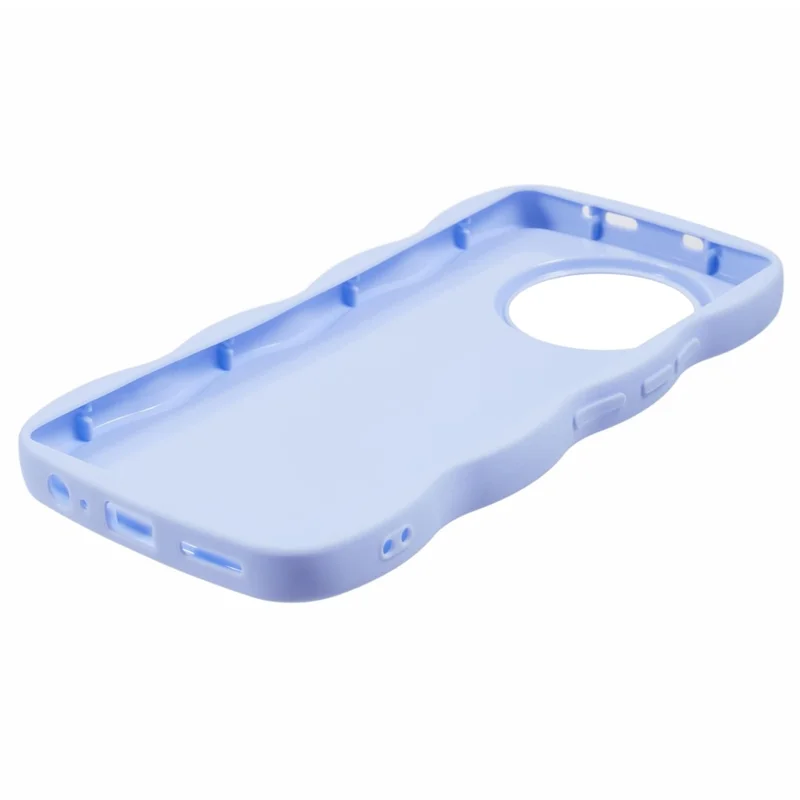 XL Series For TECNO Camon 30 4G / 30 5G Case Wave Frame Soft TPU Phone Cover - Purple