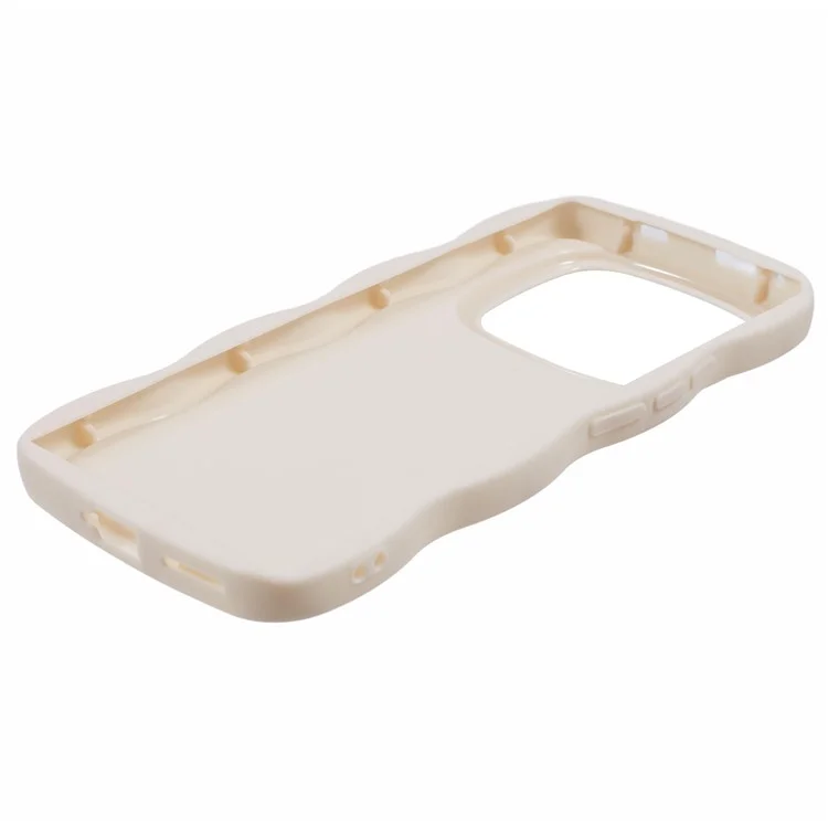 XL Series For Infinix Note 40 Pro 4G / 5G Case Wave Frame TPU Protective Phone Cover - White