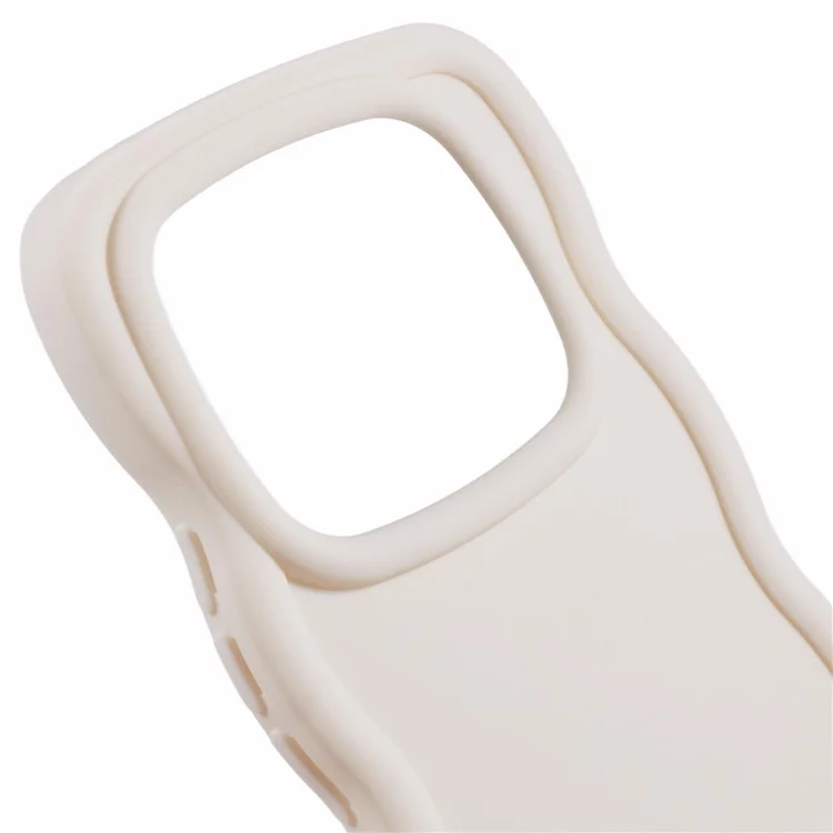 XL Series For Infinix Note 40 Pro 4G / 5G Case Wave Frame TPU Protective Phone Cover - White