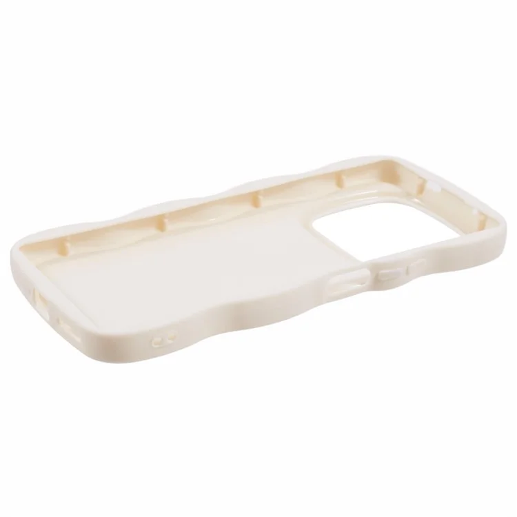 XL Series Pour Infinix Note 40 Case Wave Frame Non-Slip Grip TPU Phone Cover - Blanc