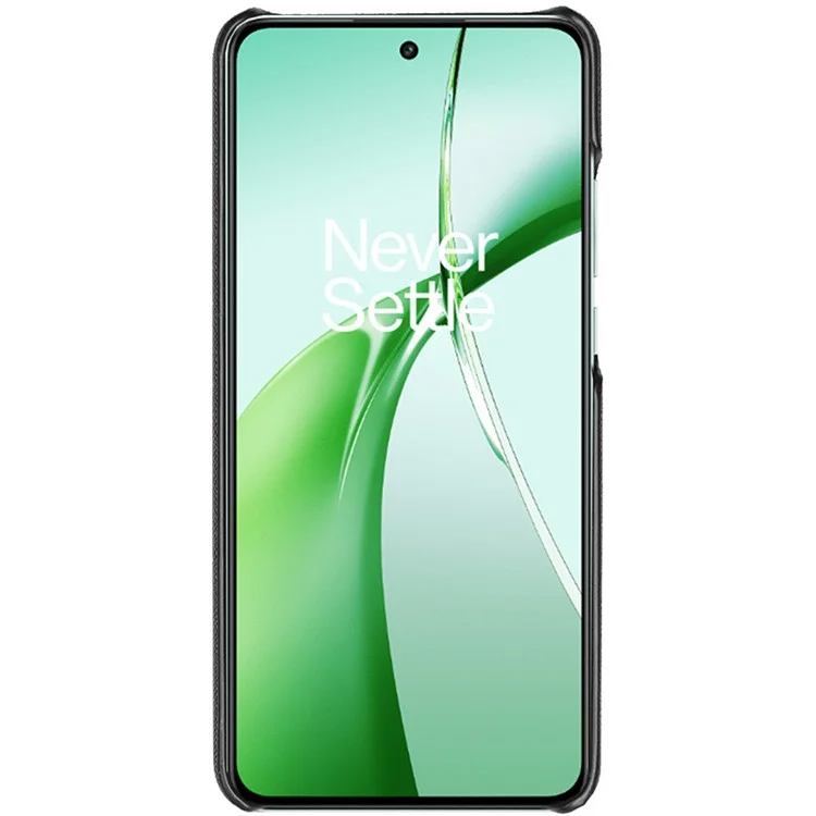 IMAK Ruiyi Series para OnePlus Nord CE4 5G / Oppo K12 Case Leather Coated PC Back Cover - Cross Texture