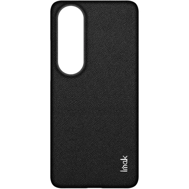 IMAK Ruiyi Series para OnePlus Nord CE4 5G / Oppo K12 Case Leather Coated PC Back Cover - Cross Texture