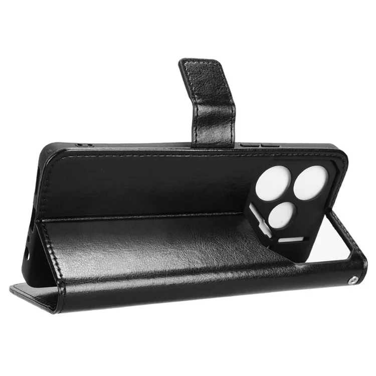 Für TECNO Pova 6 4G Wholesale Cases Anti-Drop Ledertelefonhülle - Schwarz