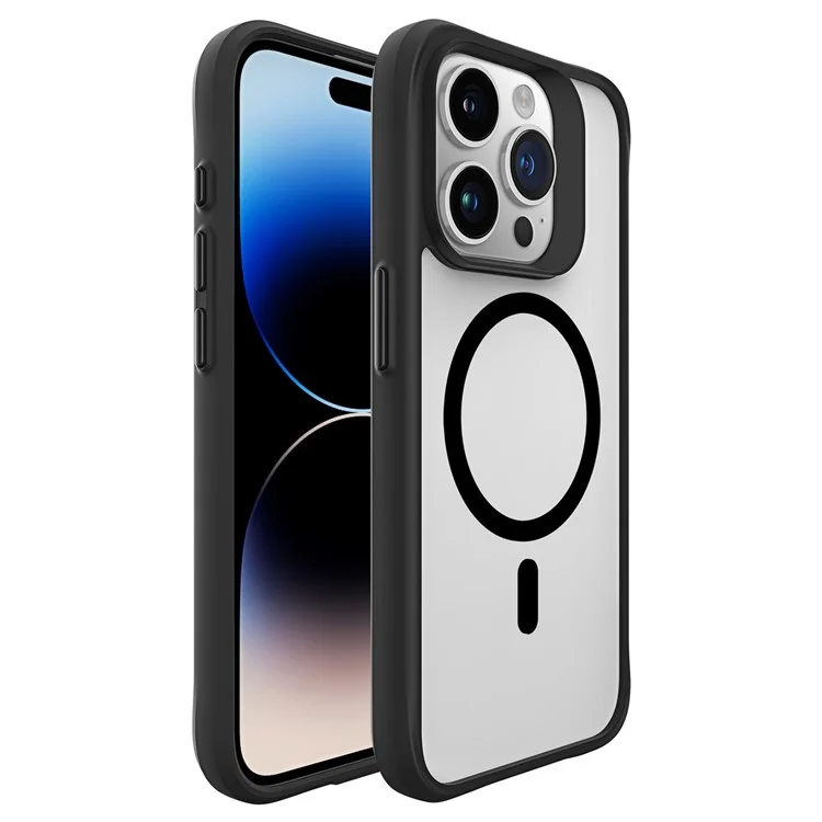 Combat X Mode Magnetic Series for iPhone 16 Pro Max Case Anti-Drop TPU+PC Phone Cover Compatible with MagSafe - Black