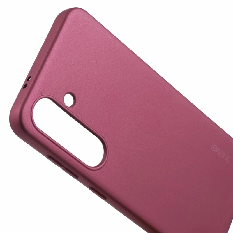 X-LEVEL Guardian Series For Samsung Galaxy A13 5G TPU Case Drop-proof Matte Phone Back Cover - Wine Red