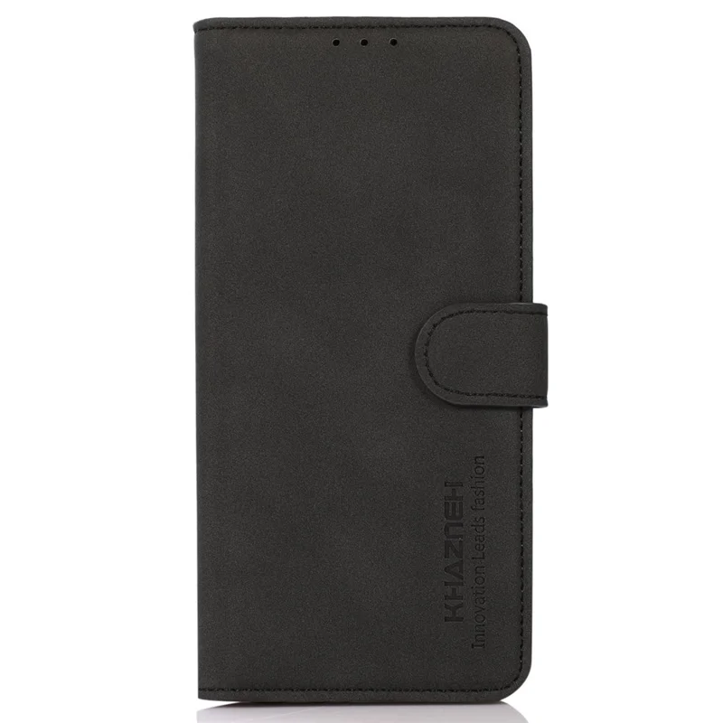 KHAZNEH Pour Xiaomi Poco F6 Pro 5G / Redmi K70 Pro 5G / K70 5G Étuis Magnétiques en Cuir pour Téléphone Portable - Noir