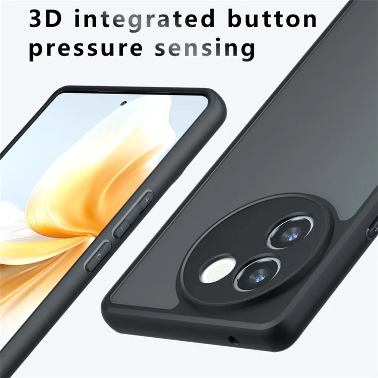 Para vivo V30e 5G Case Matte Hard PC Back Flexible TPU Phone Cover