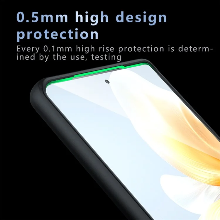 Para vivo V30e 5G Case Matte Hard PC Back Flexible TPU Phone Cover
