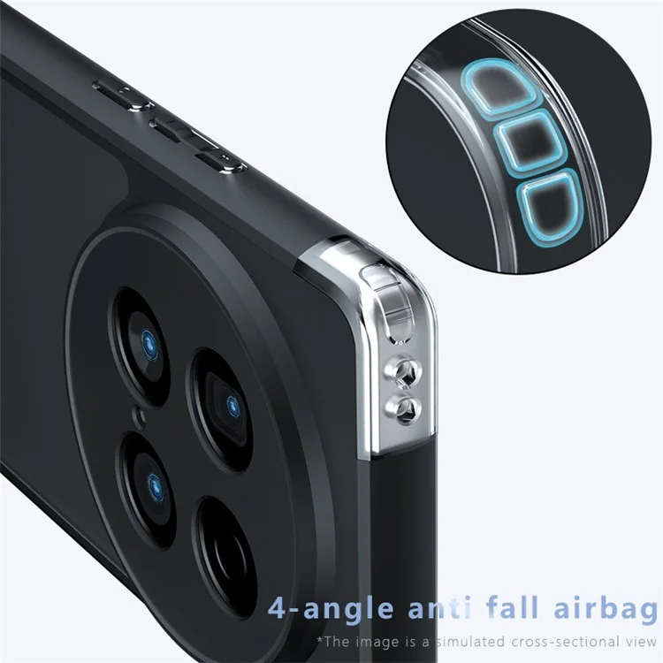 Para vivo X100 Ultra 5G Case TPU Frame PC Back Matte Phone Cover