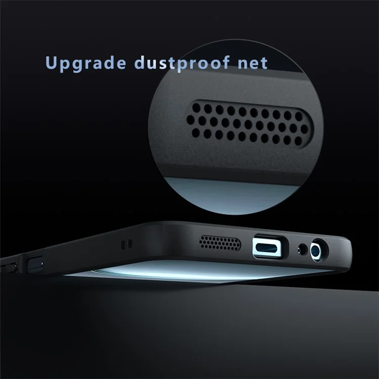 Für vivo Y38 5G Hülle PC+TPU Mattierter Rücken Handyhülle