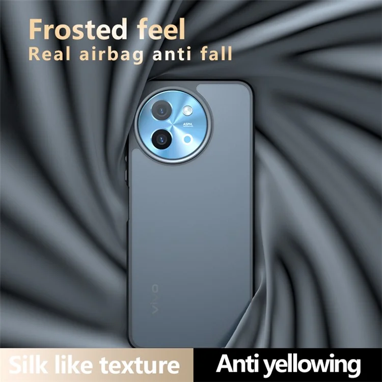 Für vivo Y38 5G Hülle PC+TPU Mattierter Rücken Handyhülle