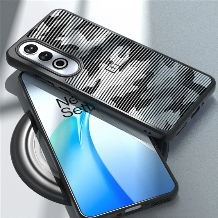 IBMRS Pour OnePlus Ace 3V 5G Étui TPU+PC 2-en-1 Étui de Protection pour Téléphone - Camouflage Artistique