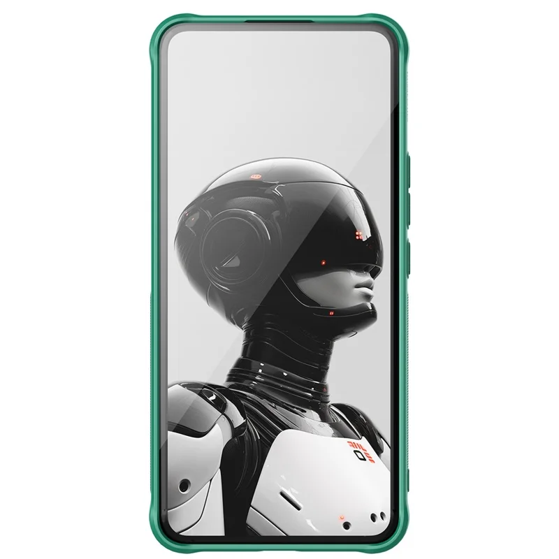 NILLKIN ICELADE Prop Magnetic Series for Xiaomi 14 Ultra Magneitc Case Kickstand PC+TPU Phone Cover with Lens Lid - Green