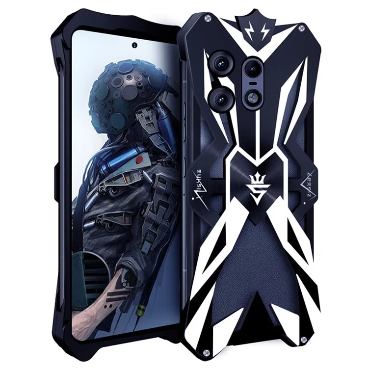 Per Motorola Edge 50 Pro 5G Case Military Drop Protection Aluminum Alloy Phone Cover