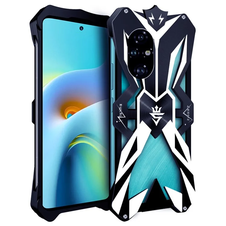 Custodia per telefono For Honor 200 Pro 5G, in lega di alluminio militare anti-caduta
