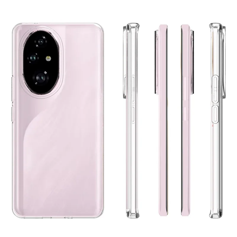 10Pcs / Pack For Honor 200 Pro 5G Mobile Phone Cover Inner Watermark-Free Texture TPU Phone Case