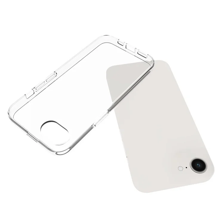 10Pcs / Pack Phone Case for iPhone 16e Phone Cover TPU Shell with Inner Watermark-Free Texture