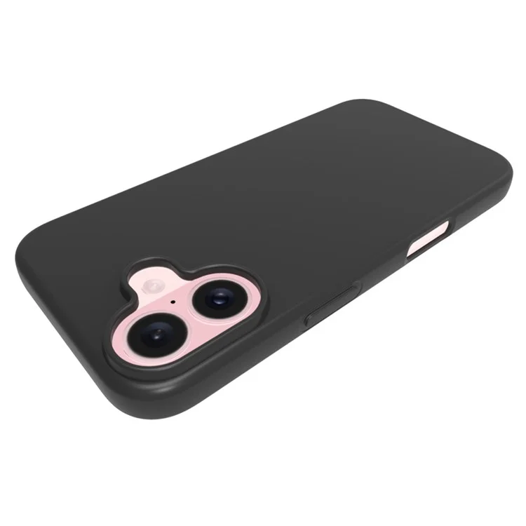 10 pièces / Paquet pour Wholesale Phone Case Shockproof Matte TPU Phone Back Cover - Noir pour iPhone 16 Plus
