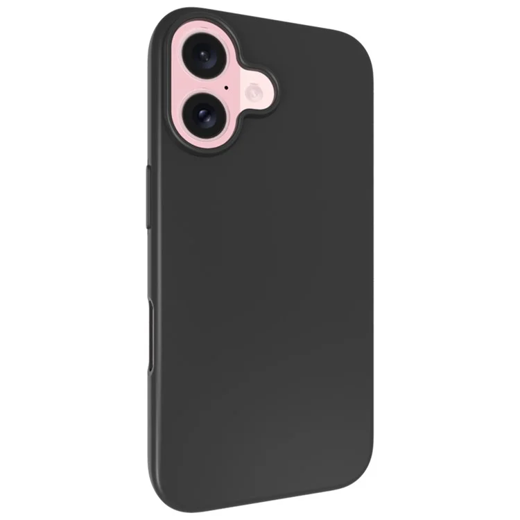 10 pièces / Paquet pour Wholesale Phone Case Shockproof Matte TPU Phone Back Cover - Noir pour iPhone 16 Plus