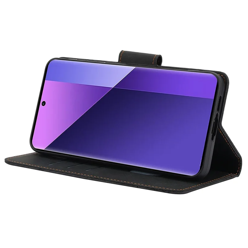 SY-001 Per Xiaomi Redmi Note 13 Pro+ 5G Custodia per cellulare Motivo Impresso Antigraffio Flip in Pelle - Nero