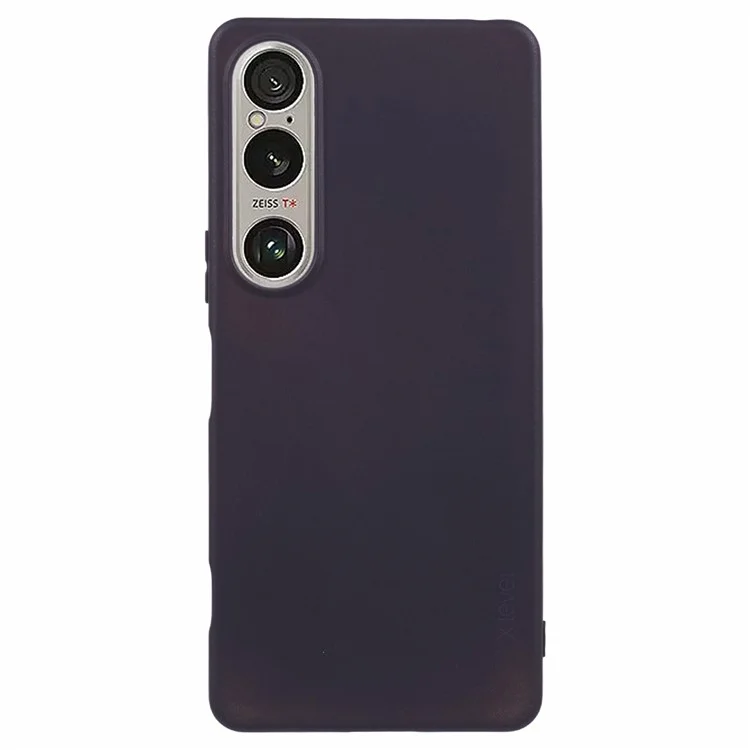 X-LEVEL Guardian Series For Sony Xperia 1 VI Cell Phone Case Matte TPU Protective Cover - Black
