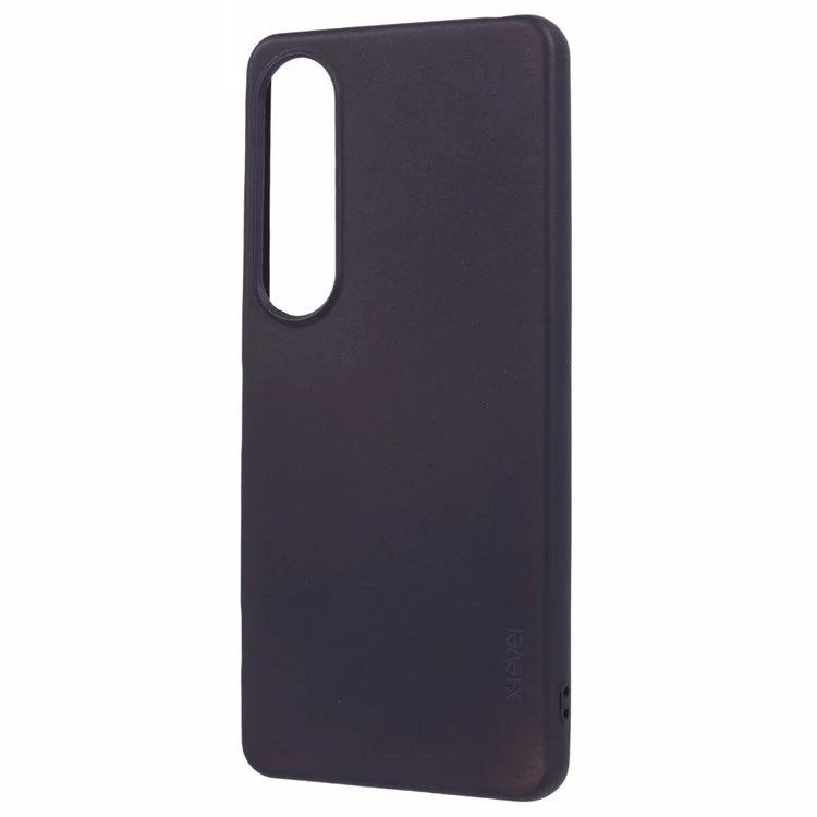 X-LEVEL Guardian Series For Sony Xperia 1 VI Cell Phone Case Matte TPU Protective Cover - Black