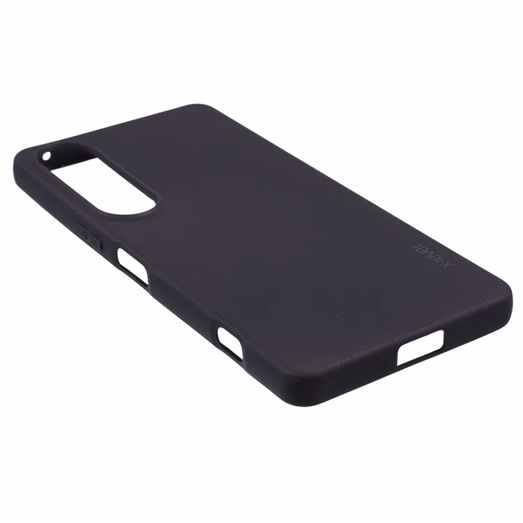 X-LEVEL Guardian Series For Sony Xperia 1 VI Cell Phone Case Matte TPU Protective Cover - Black