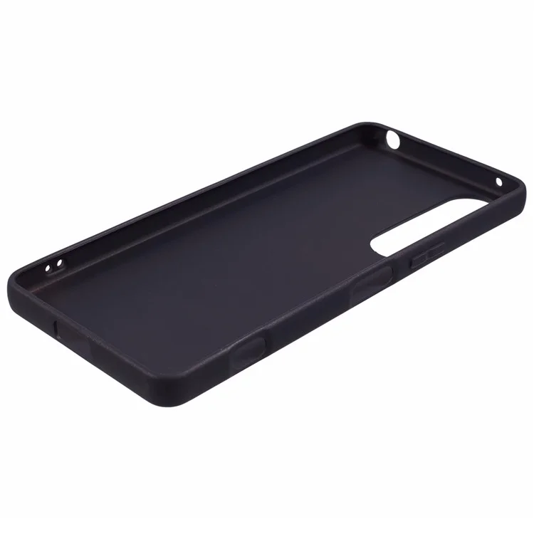 X-LEVEL Guardian Series For Sony Xperia 1 VI Cell Phone Case Matte TPU Protective Cover - Black
