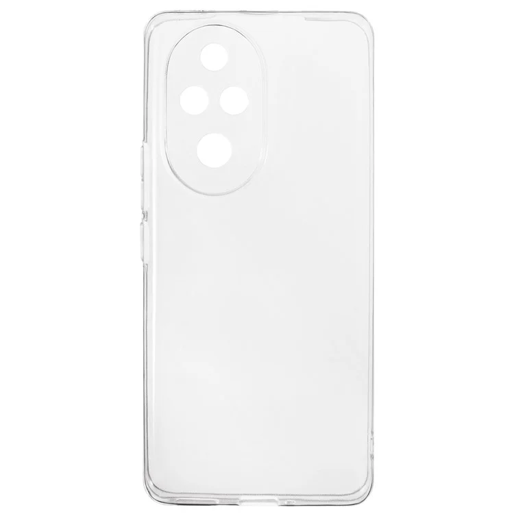 Étui Pour Honor 200 Pro 5G Brillant Transparent TPU Couverture de Téléphone Imperméable
