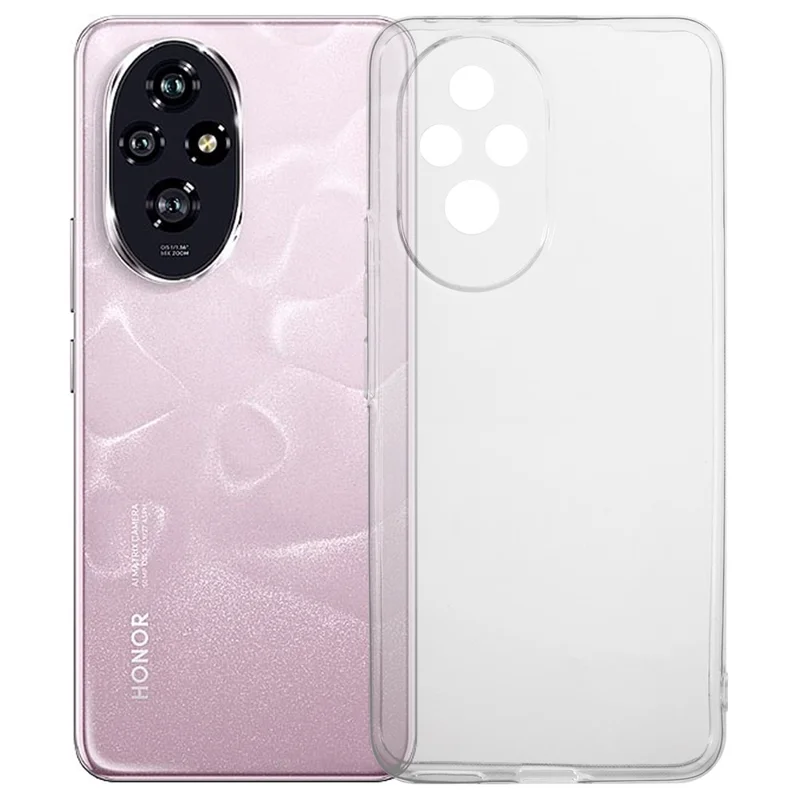 For Honor 200 5G Case Watermark-Free TPU Phone Cover Glossy Surface