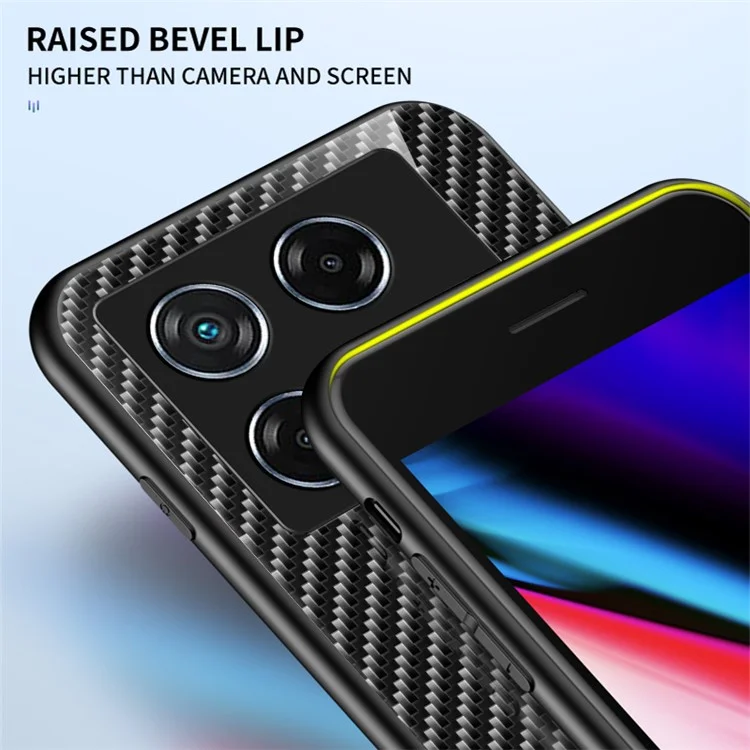 For Infinix GT 20 Pro 5G Case Tempered Glass Shockproof Phone Cover - Golden Fiber