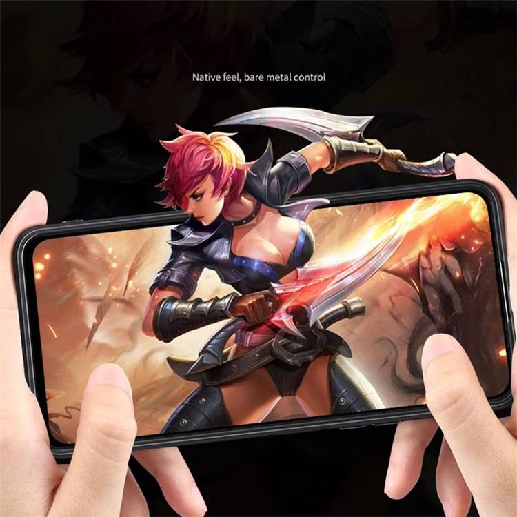 Capa para vivo iQOO Z9x 5G, Atacado Ligas de Alumínio + TPU Capa Protetora de Choque - Dourada