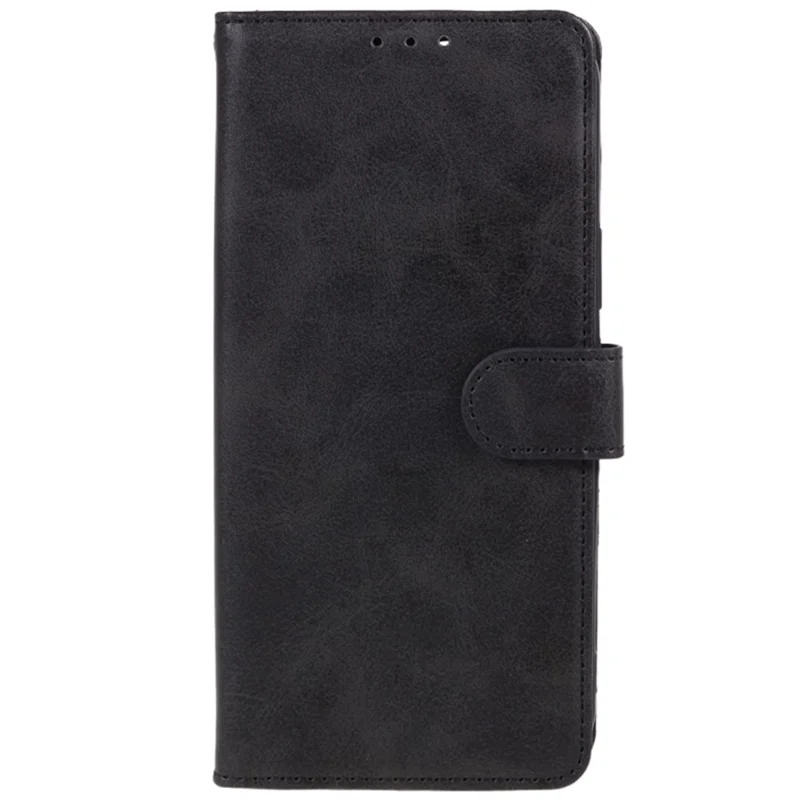 For Honor 200 Pro 5G Wallet Case Calf Texture Leather Phone Cover - Schwarz