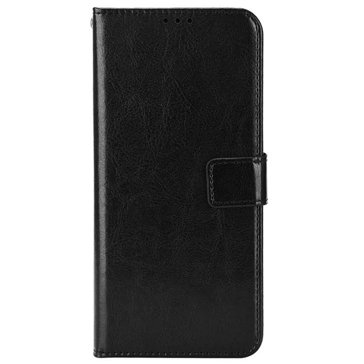 Para Ulefone Note 17 Pro Capas de Telefone Celular Anti-Queda Capa de Carteira de Couro - Preto